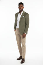 Pellagio Olive Solid Sports Jacket