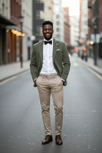 Pellagio Olive Solid Sports Jacket