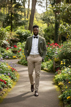 Pellagio Olive Solid Sports Jacket