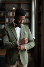 Pellagio Olive Solid Sports Jacket