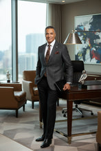 Blue & Black Windowpane Sports Jacket