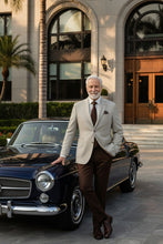 Beige Houndstooth Sports Jacket