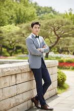 Blue Houndstooth Sports Jacket