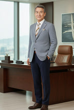 Blue Houndstooth Sports Jacket