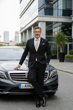 Black Solid Sports Jacket