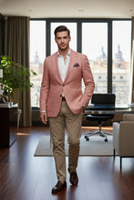 Pellagio Red Windowpane Sports Jacket