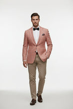 Pellagio Red Windowpane Sports Jacket