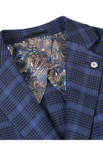 Pellagio Royal Blue Windowpane Sports Jacket