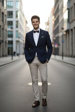Pellagio Royal Blue Windowpane Sports Jacket