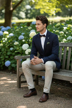 Pellagio Royal Blue Windowpane Sports Jacket