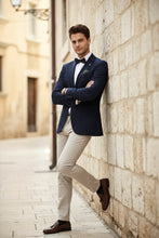 Pellagio Royal Blue Windowpane Sports Jacket