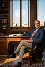 Pellagio Royal Blue Windowpane Sports Jacket