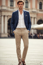 Pellagio Royal Blue Windowpane Sports Jacket