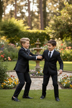 Perry Ellis "Noah" Perry Ellis Kids Charcoal 5-Piece Suit