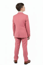 Perry Ellis "Noah" Perry Ellis Kids Coral Mauve Suit (5-Piece Set)