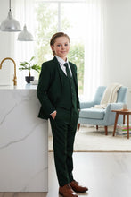"Noah" Perry Ellis Kids Green Suit (5-Piece Set)