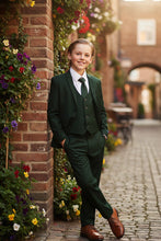 "Noah" Perry Ellis Kids Green Suit (5-Piece Set)