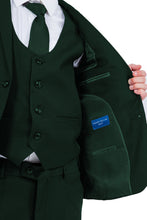 Perry Ellis "Noah" Perry Ellis Kids Green Suit (5-Piece Set)