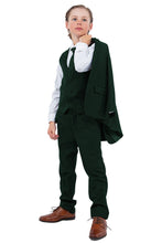 Perry Ellis "Noah" Perry Ellis Kids Green Suit (5-Piece Set)