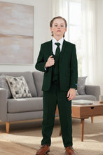 Perry Ellis "Noah" Perry Ellis Kids Green Suit (5-Piece Set)