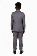Perry Ellis "Noah" Perry Ellis Kids Medium Grey 5-Piece Suit