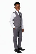 Perry Ellis "Noah" Perry Ellis Kids Medium Grey 5-Piece Suit