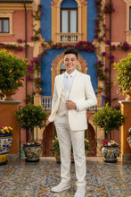 "Noah" Perry Ellis Kids Off-White 5-Piece Suit