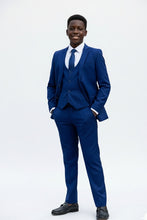 "Noah" Perry Ellis Kids Royal Blue 5-Piece Suit