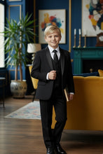 Perry Ellis "Trent" Perry Ellis Kids Black 5-Piece Tuxedo