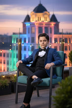 Perry Ellis "Trent" Perry Ellis Kids Indigo 5-Piece Tuxedo