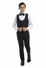 Perry Ellis "Trent" Perry Ellis Kids Indigo 5-Piece Tuxedo
