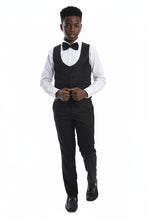 Perry Ellis "Trent" Perry Ellis Kids Light Grey 5-Piece Tuxedo