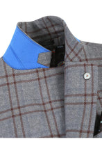Grey Windowpane Sports Jacket