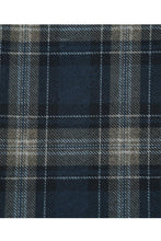 Navy & Brown Windowpane Sports Jacket