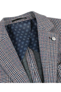 Light Grey Windowpane Sports Jacket
