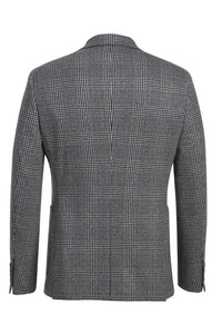 Light Grey Windowpane Sports Jacket