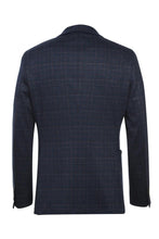 Navy Windowpane Sports Jacket