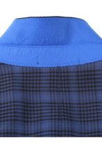 Royal Blue Windowpane Sports Jacket