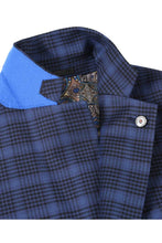 Royal Blue Windowpane Sports Jacket