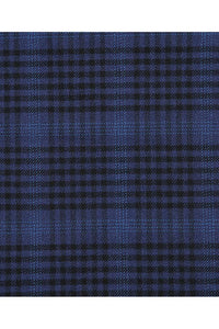 Royal Blue Windowpane Sports Jacket