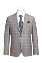 Light Grey Windowpane Sports Jacket