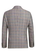 Light Grey Windowpane Sports Jacket