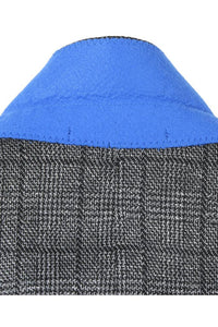 Grey Windowpane Sports Jacket