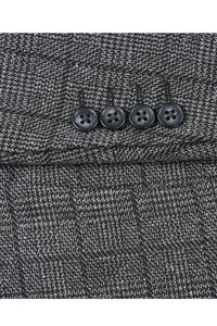Grey Windowpane Sports Jacket
