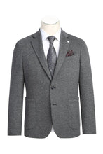 Grey Textured Sports Jacket