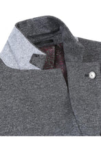 Grey Textured Sports Jacket