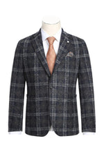 Grey Windowpane Sports Jacket
