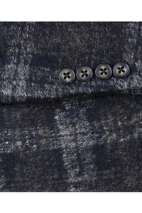 Grey Windowpane Sports Jacket