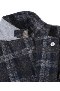 Grey Windowpane Sports Jacket