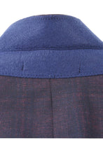 Grey & Blue Windowpane Sports Jacket